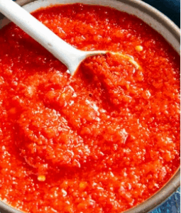 Chilli sauce (vegan )